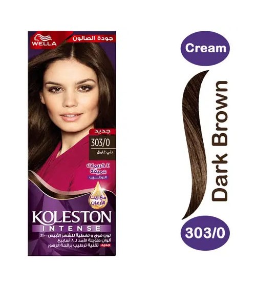 Wella Koleston Intense Hair Color Dark Brown 303/0